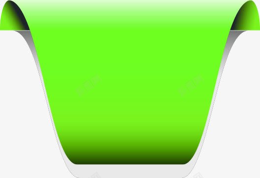 绿色清新渐变标签png免抠素材_新图网 https://ixintu.com 标签 清新 渐变 绿色
