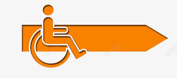 轮椅使用者图标图标
