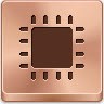 芯片bronzebuttonicons图标png_新图网 https://ixintu.com chip 芯片