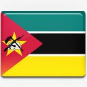 莫桑比克国旗国国家标志素材