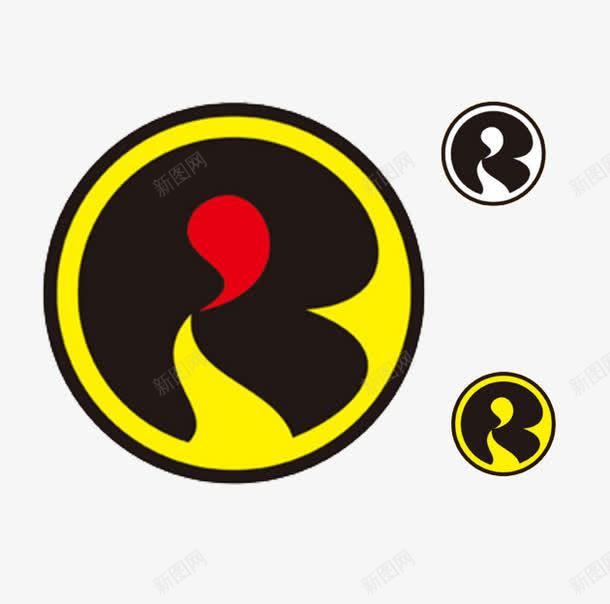 黄色R图标png免抠素材_新图网 https://ixintu.com R字母 R标 图标 字母设计 标志 黄色