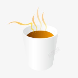 咖啡香气图形素材