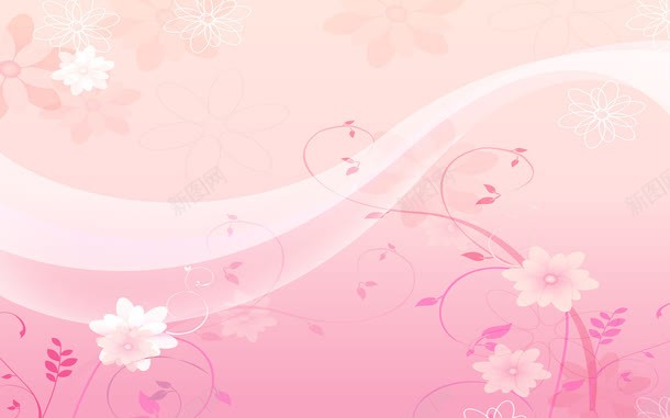 粉色柔和花朵装饰png免抠素材_新图网 https://ixintu.com 柔和 粉色 素材 花朵 装饰