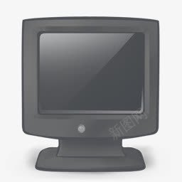 黑色电脑显示屏图标png_新图网 https://ixintu.com 显示屏 电脑 黑色