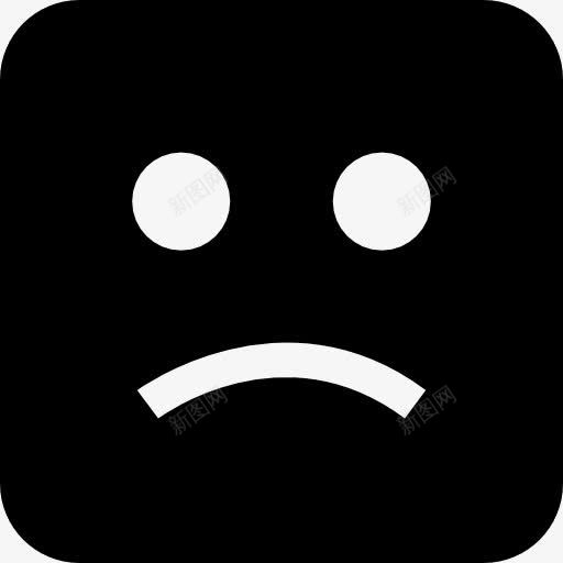 悲伤的图标png_新图网 https://ixintu.com 伤心 感情 接口 表情 表情符号 表意文字 面孔