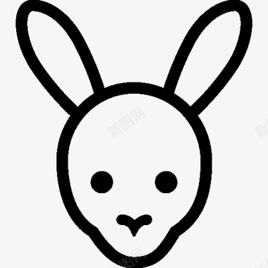 占星术的兔子图标图标