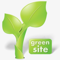 绿色叶自然有机植物绿色包装素材