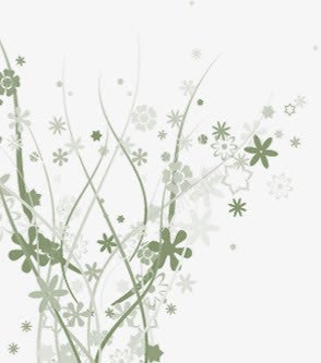 绿色创意花卉纹理png免抠素材_新图网 https://ixintu.com 创意 纹理 绿色 花卉