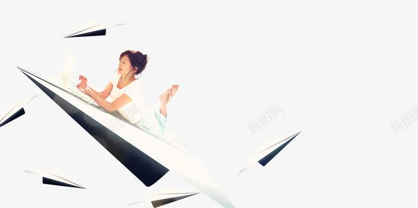 创意纸飞机png免抠素材_新图网 https://ixintu.com 创意纸飞机 纸飞机 飞机