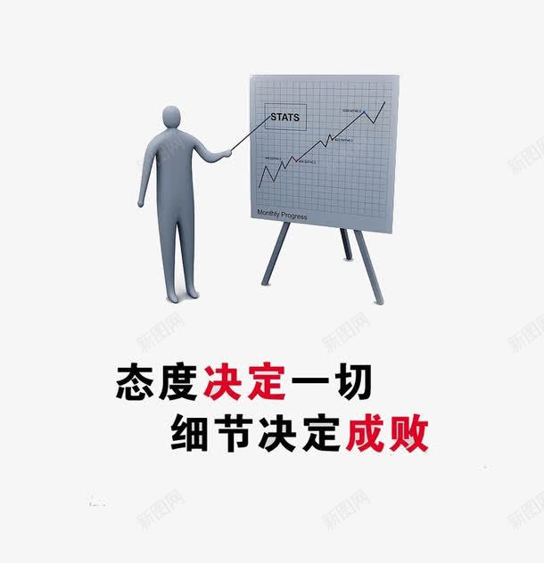 细节决定成败png免抠素材_新图网 https://ixintu.com 小玩偶人 态度决定一切 细节决定成败 讲课