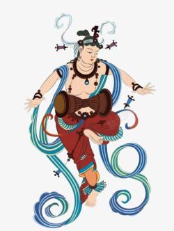 中国风古代舞者素材