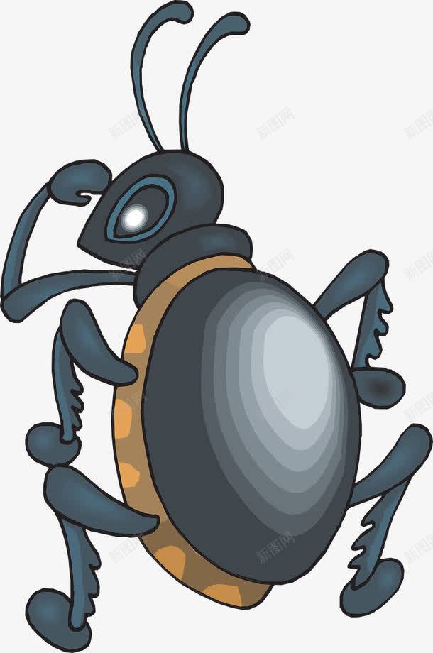 黑色的蚂蚁png免抠素材_新图网 https://ixintu.com 动物 爬行 蚂蚁 黑色