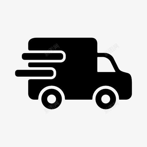 delivery50图标png_新图网 https://ixintu.com 卡车 货车