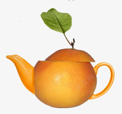 个性水果茶壶素材