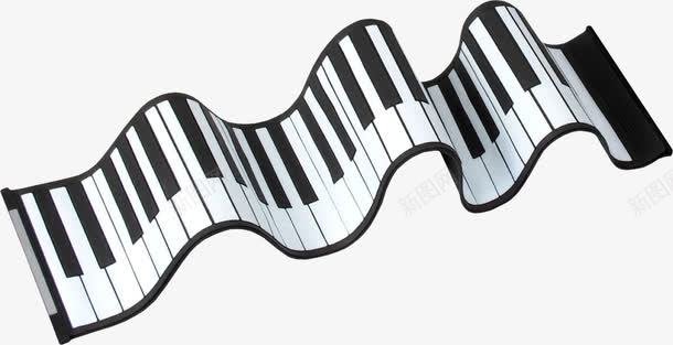 黑白漂亮钢琴键png免抠素材_新图网 https://ixintu.com 漂亮钢琴键 黑白钢琴键 黑白键