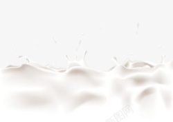 白色液体波动素材