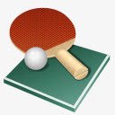 表网球夏季奥运会图标png_新图网 https://ixintu.com table tenis 网球 表
