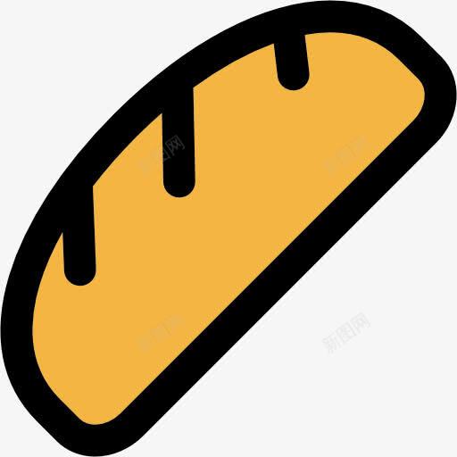 面标图标png_新图网 https://ixintu.com 烤卷 面包 食品