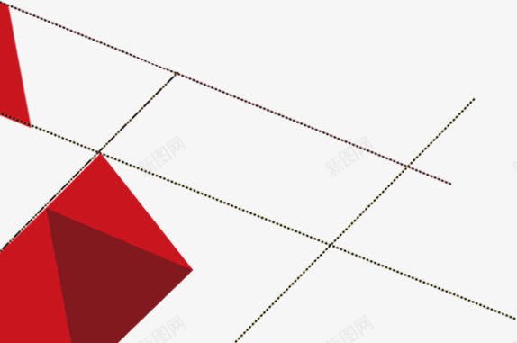 红色几何形状简笔画png免抠素材_新图网 https://ixintu.com 几何 形状 笔画 红色