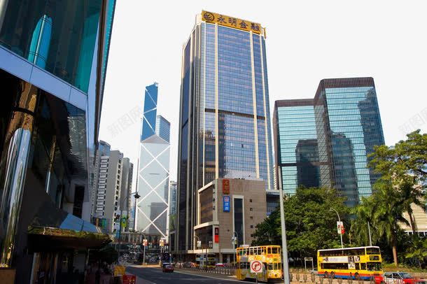 香港高楼大厦建筑psd免抠素材_新图网 https://ixintu.com 名胜古迹 旅游风景 著名建筑