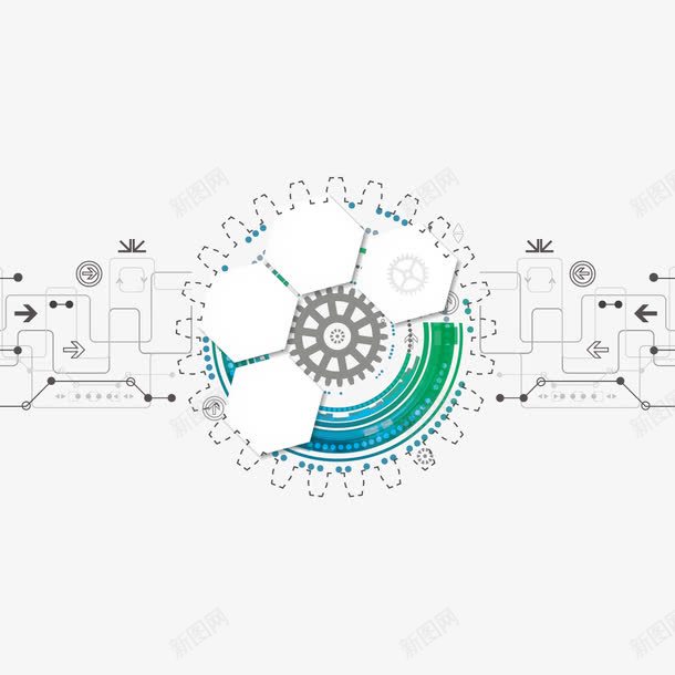 科技纹理png免抠素材_新图网 https://ixintu.com 科技素材 科技纹理