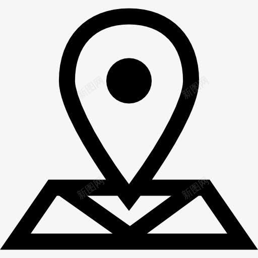 占位符图标png_新图网 https://ixintu.com 占位符 地图 地图上的位置 地图和国旗 地图指针 方向 标志 路线 销