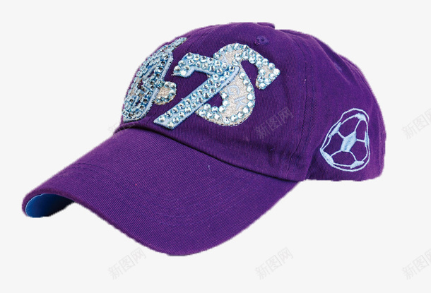 紫色运动帽png免抠素材_新图网 https://ixintu.com 帽子 时尚 紫色 装饰 饰品