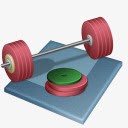 weightlifting举重重量提升夏季奥运会图标高清图片