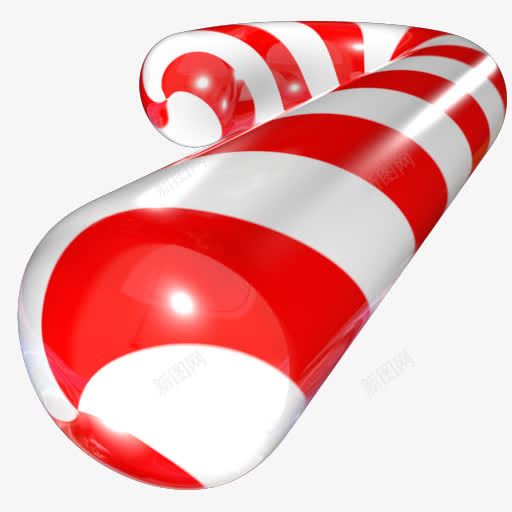 圣诞节的拐杖图标png_新图网 https://ixintu.com 图标 圣诞节 拐杖