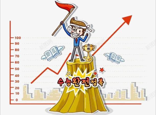 股市数据漫画png免抠素材_新图网 https://ixintu.com 上涨 数据 漫画 股市 股票