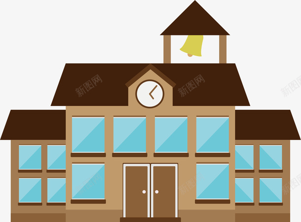 手绘房子矢量图ai免抠素材_新图网 https://ixintu.com 建筑 房子 手绘 矢量图
