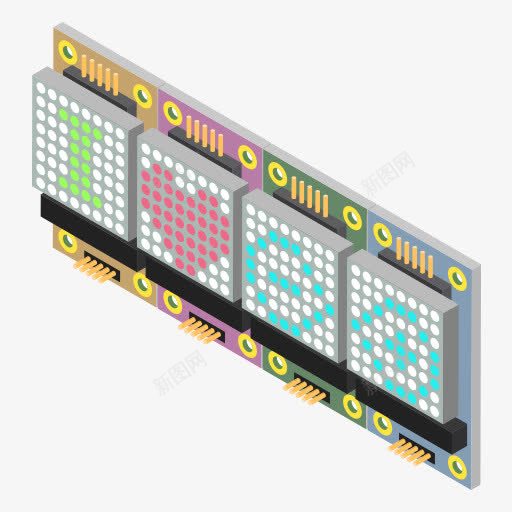 卡通电子元件png免抠素材_新图网 https://ixintu.com 三极管 二极管 变压器 电位器 电子元件图 电子安装 电子零件 电容 电感 电阻