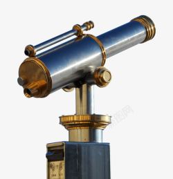 老式望远镜素材