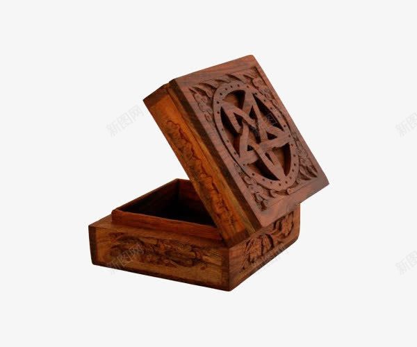 方形创意木盒png免抠素材_新图网 https://ixintu.com 创意 方形 木盒