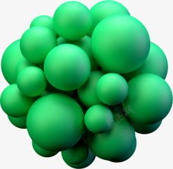 分子手绘分子球矢量图高清图片