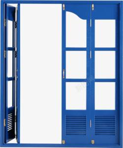深蓝色的门深蓝色门高清图片
