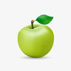 绿苹果矢量图素材