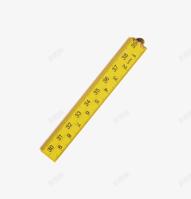 尺标尺子png免抠素材_新图网 https://ixintu.com 尺子 尺标 数字 黄刻度尺 黄色