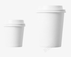 白色咖啡杯素材