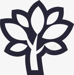 林木种植林木种植图标高清图片