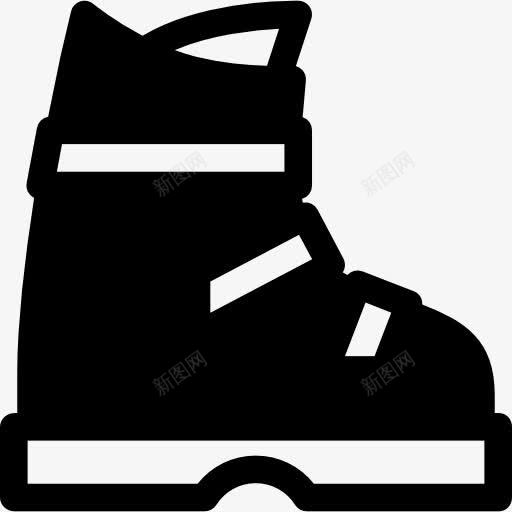 滑雪靴图标png_新图网 https://ixintu.com 乡村 时尚 服装 滑雪 运动 鞋类