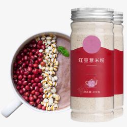 薏米红豆粉素材