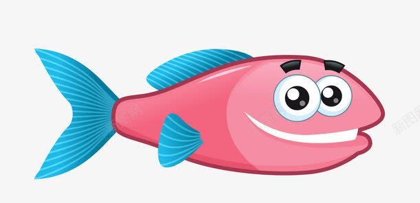 粉色鱼png免抠素材_新图网 https://ixintu.com 粉色 观赏鱼 鱼