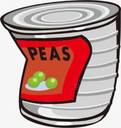 罐头peas食物素材