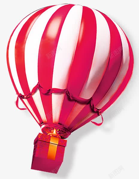 条纹彩色氢气球png免抠素材_新图网 https://ixintu.com 彩色 条纹 氢气球