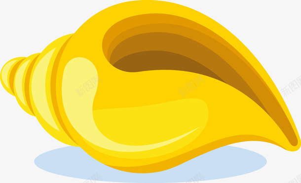 一个黄色海螺矢量图eps免抠素材_新图网 https://ixintu.com 一个海螺 海螺 海螺PNG 矢量海螺 美丽的海螺 黄色海螺 矢量图