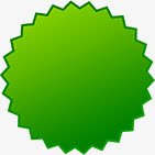 绿色渐变简约标签png免抠素材_新图网 https://ixintu.com 标签 渐变 简约 绿色