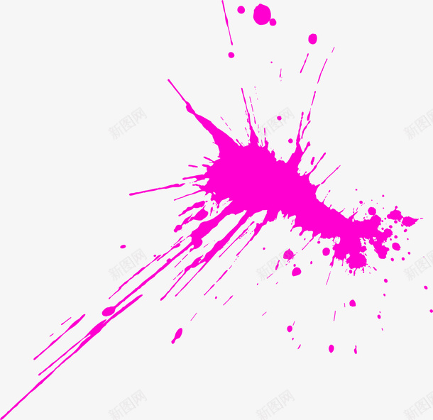 手绘紫色水渍线条png免抠素材_新图网 https://ixintu.com 创意 手绘水渍 抽象 简约 紫色水渍 紫色线条