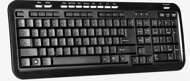 电脑键盘png免抠素材_新图网 https://ixintu.com 电脑 键盘 黑色