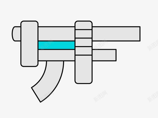 手枪玩具卡通png免抠素材_新图网 https://ixintu.com 创意 创意素材 卡通 卡通素材 手枪 手枪矢量 玩具 玩具卡通 玩具矢量